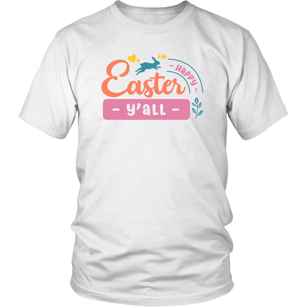 White Easter t-shirts, great piece to have for everyday wear.