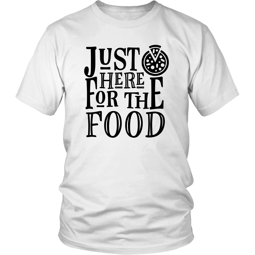  The Food Funny Unisex White T-shirt