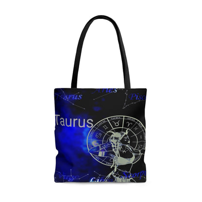 Taurus Zodiac Astrology Tote Bag For Women, Weekend Cute Carry On Bag Graphic Tote Canvas
