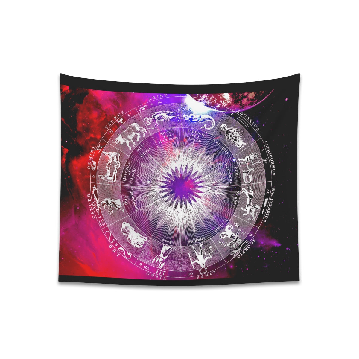 Zodiac Sign Tapestry, Wall Art, Zodiac Sign Gift, Wall Tapestry Aesthetic, Boho Wall Hanging