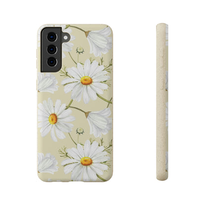Floral Flower Tough Phone Case, Cute Cool Trendy Biodegradable Phone Case