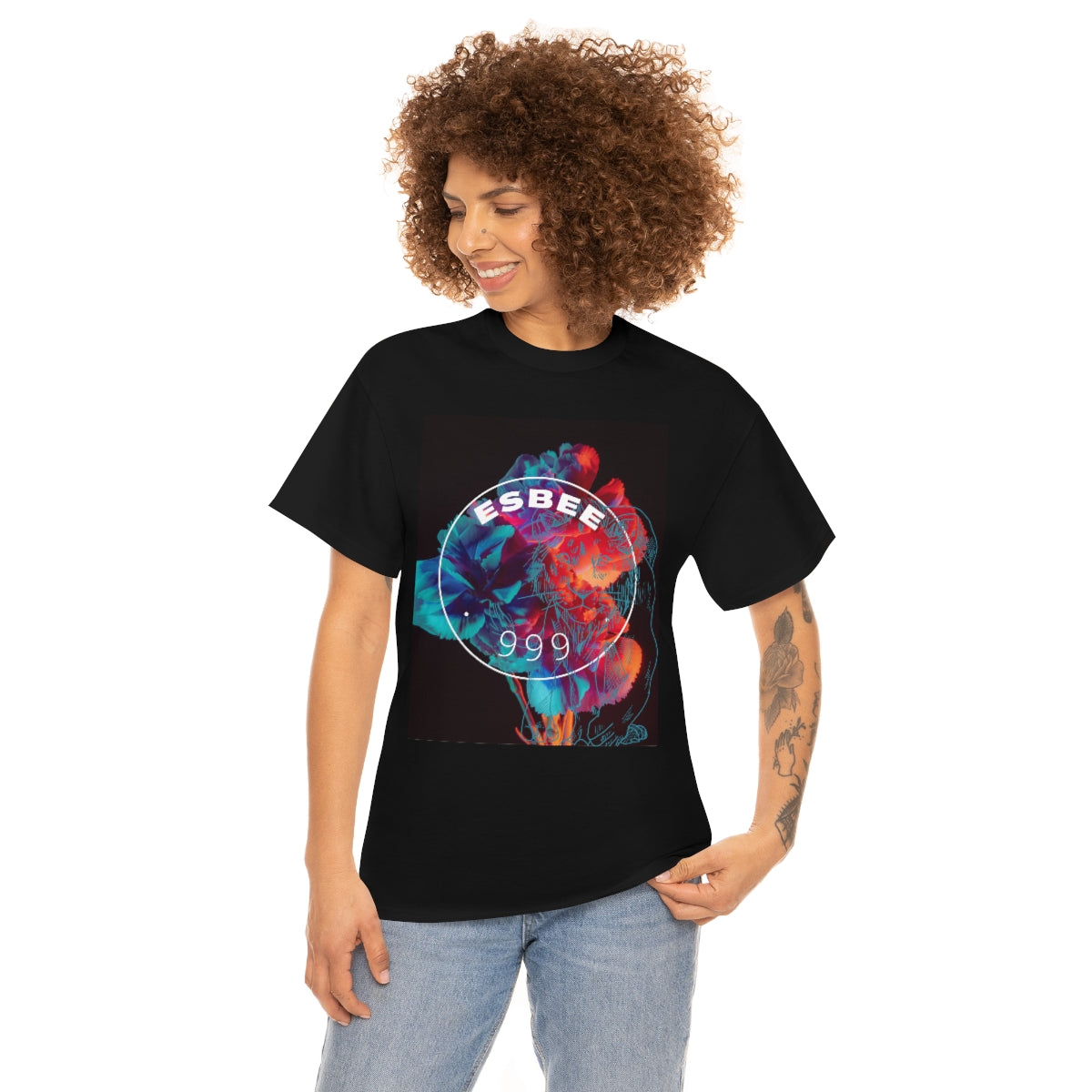 abstract graphic tee