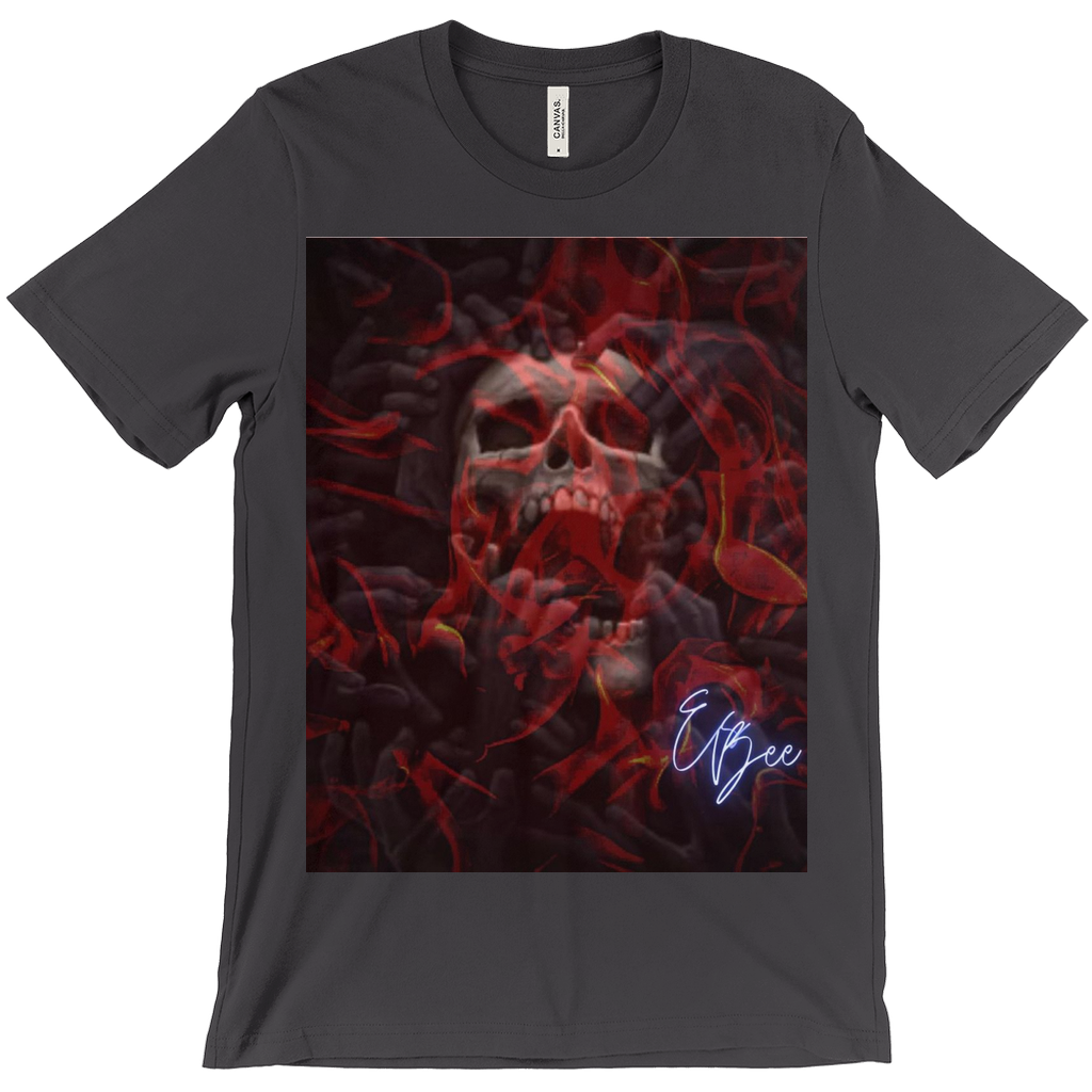 Esbee Skull Shirt, Custom Design, Heavy Metal T-Shirt Men Women