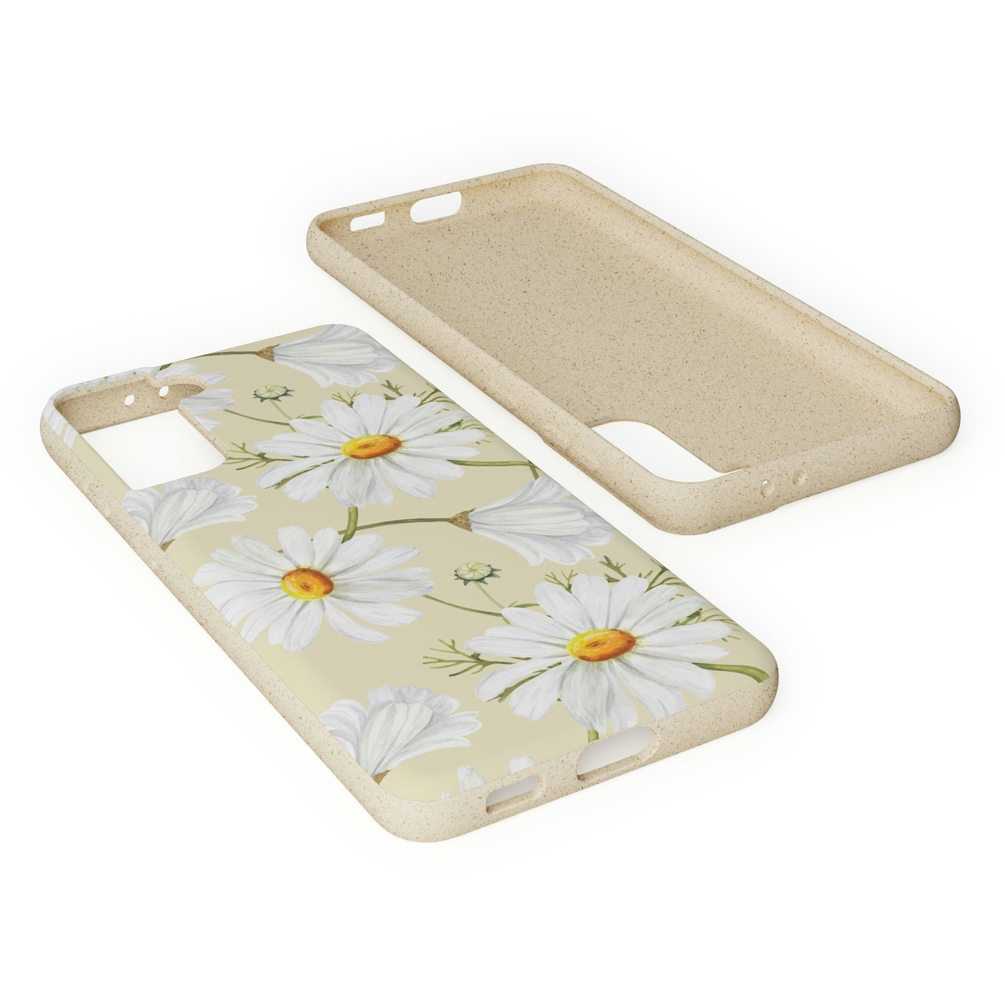 Floral Flower Tough Phone Case, Cute Cool Trendy Biodegradable Phone Case