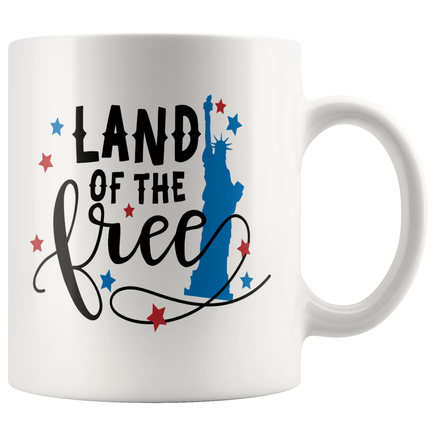 Patriotic coffee mug