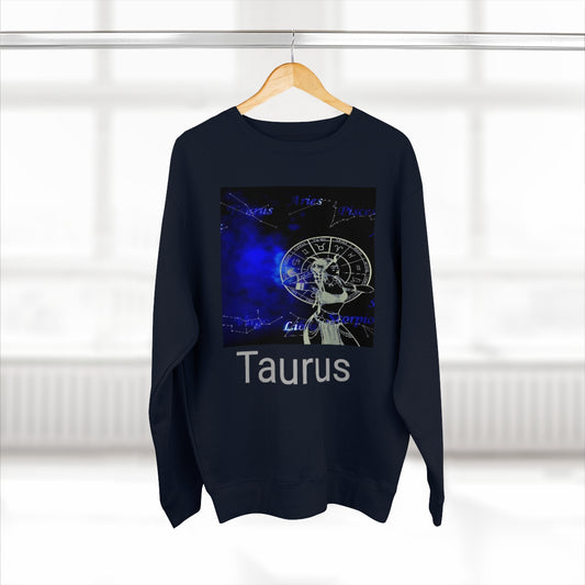Taurus Woman Graphic Crewneck Sweatshirt Astrology Zodiac Celestial Mystical Crewneck Shirt,