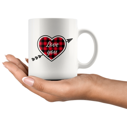 Valentine's coffee mug gift for couples Valentines gift 11 oz ceramic Gift for Her or Him