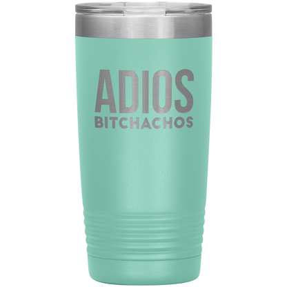 Retirement Gift for Women Adios Bitchachos Funny Tumbler Mug Gift Insulated  Cup