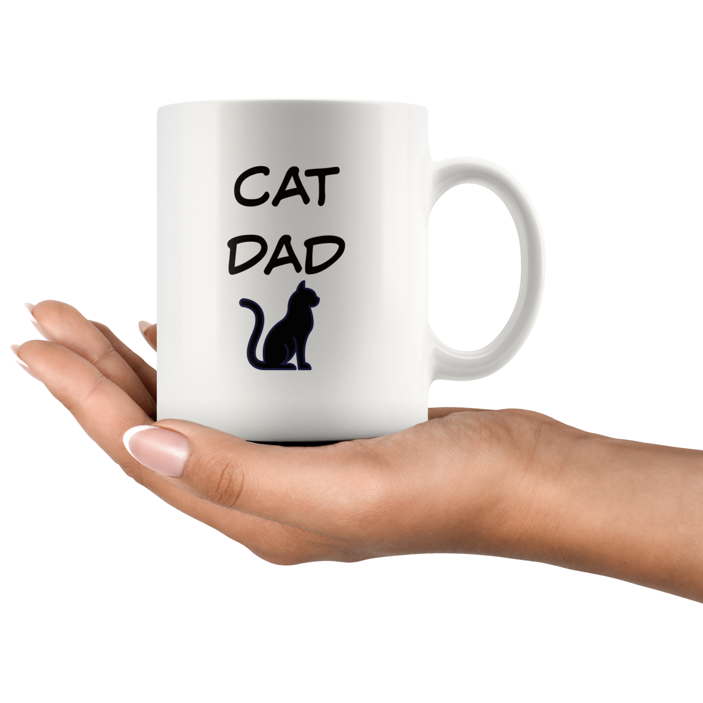 Cat Dad Coffee mug Gift for Him Dad Cat Lover Gift Cat Mug Cat Gift Funny Mug Custom