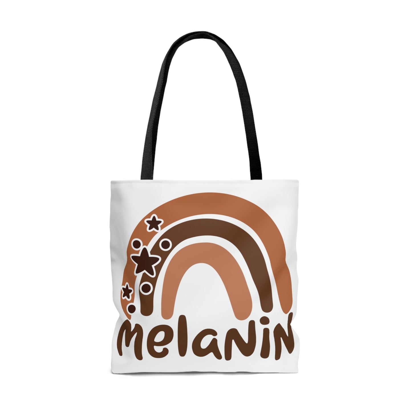 Melanin Rainbow Tote Bag, Canvas Tote Bag, Weekend Bag, Beach Overnight Travel Bag