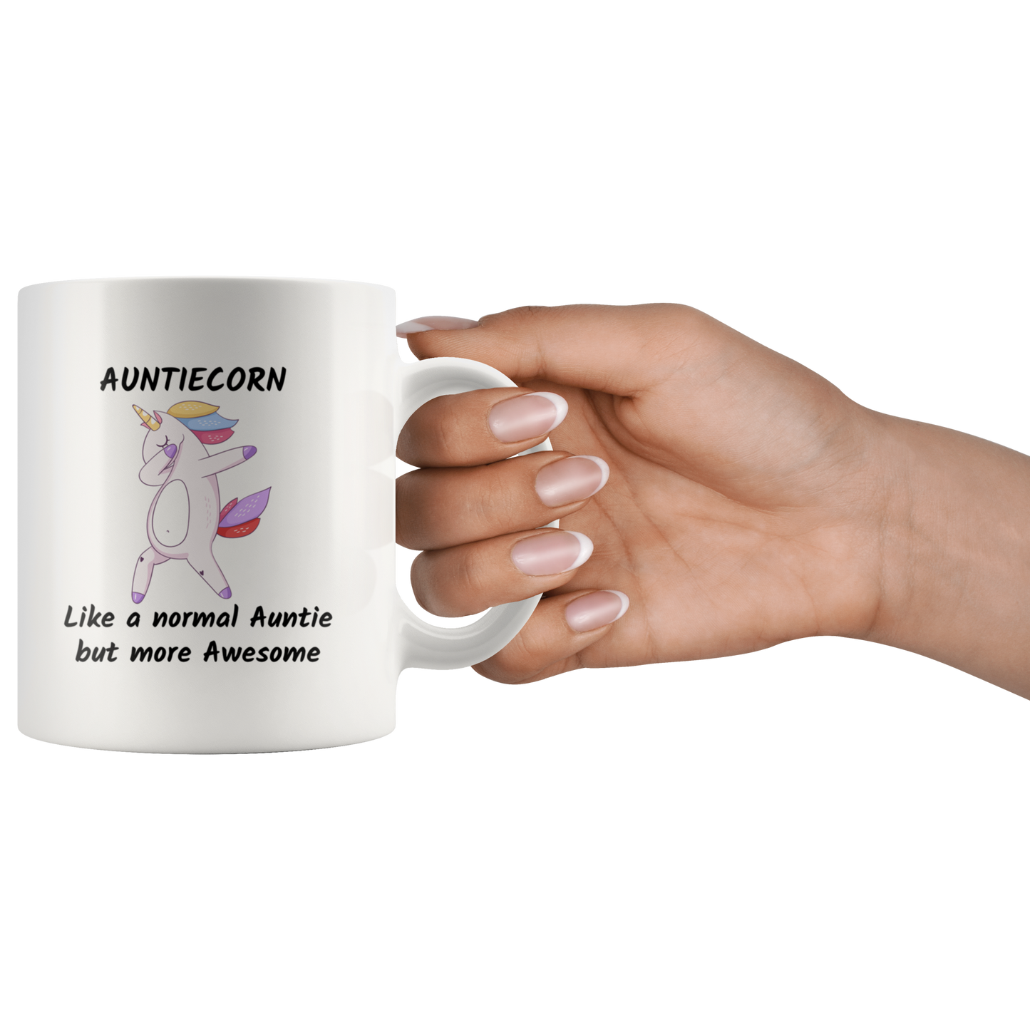 Aunticorn Unicorn coffee mug Unicorn gift Unicorn lover Gift for women Ceramic Custom Mug