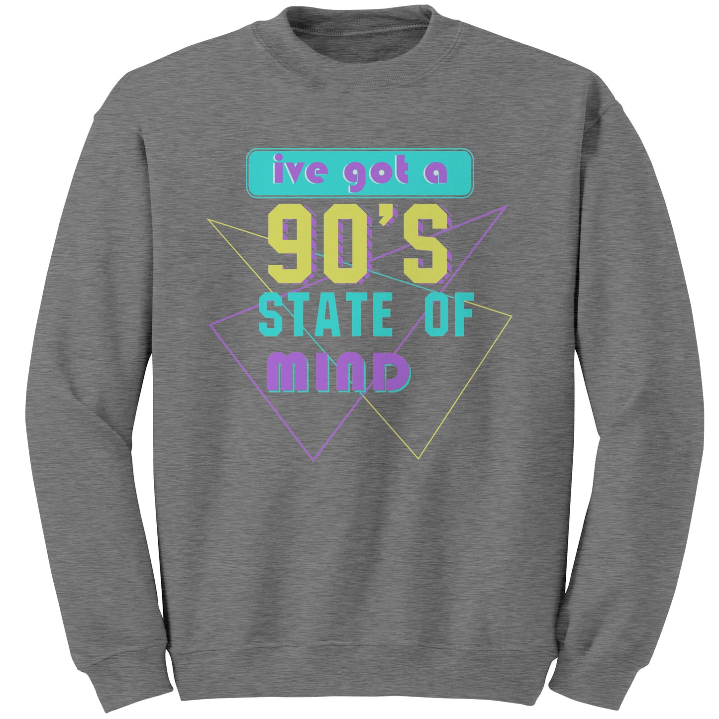 90's Crewneck Sweatshirt Retro Fall Trendy Y2K Graphic Sweatshirt Men Women