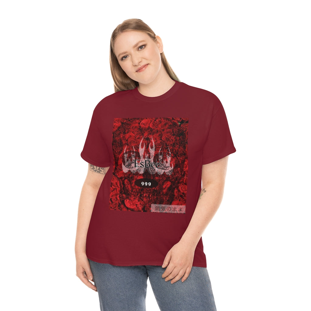 Goth Streetwear Skull Skeleton Shirt, Goth Style Y2k Clothes Plus Size