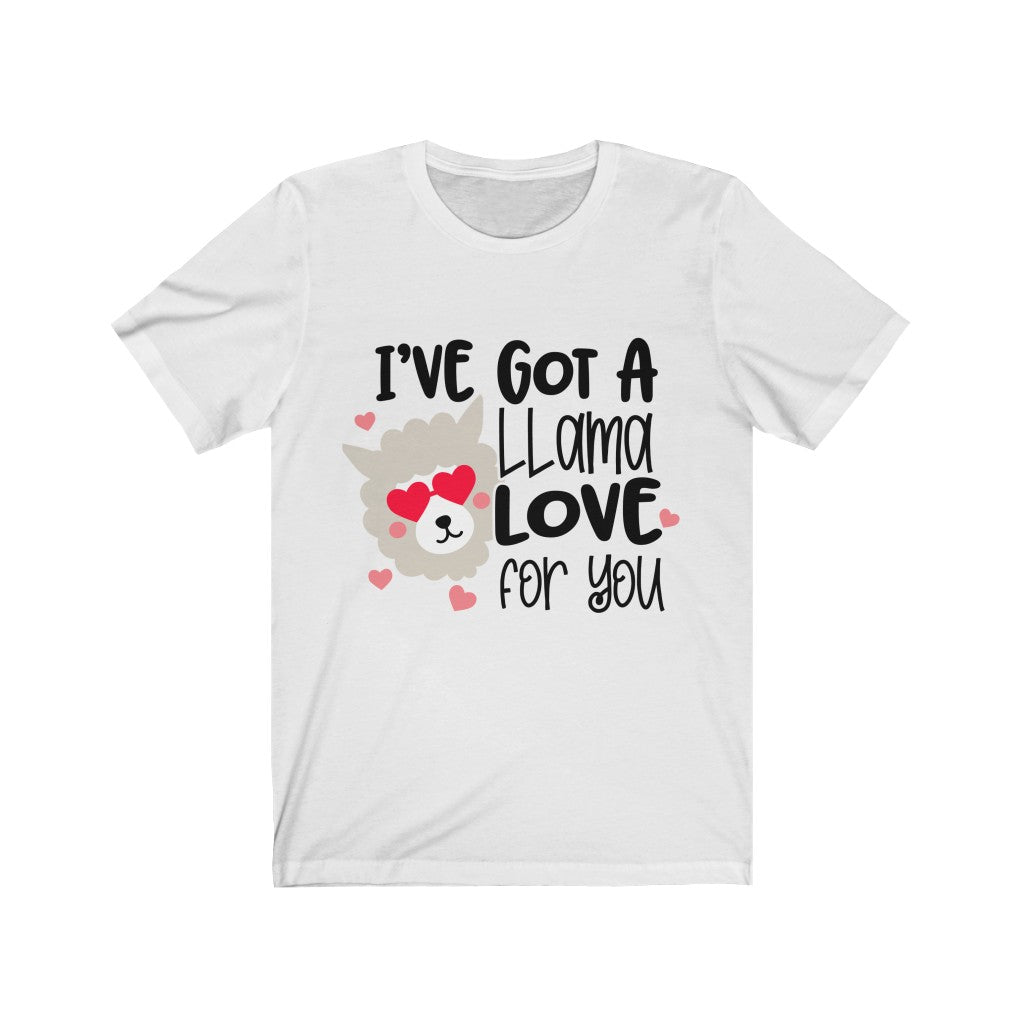 I've Got A Llama Love For You, Funny Valentine's Day Tee Shirt, Llama Valentine Shirt