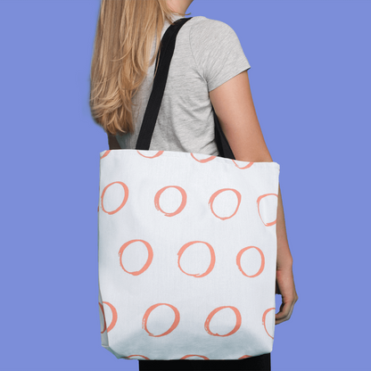 Mother's Definition Tote Bag, Mother's Day Gift, Adjustable Zippered Tote Bag With Pockets, Weekend Overnight Canvas Bag