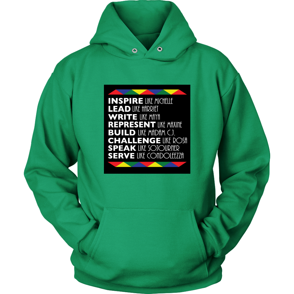Black History Hoodie-African American History Hoodie-Black leaders women-Custom Hoodies
