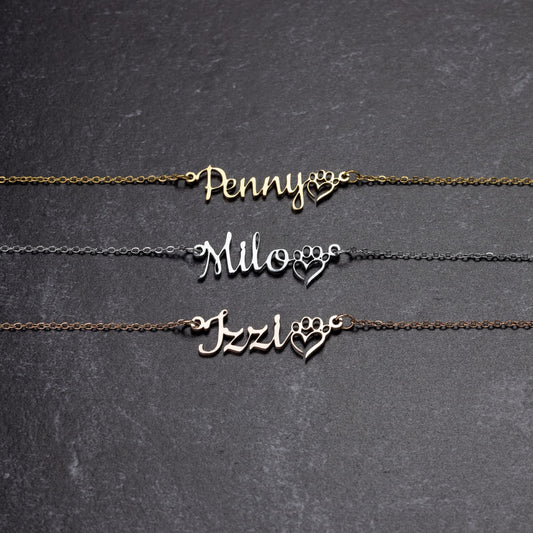 Dog Mom Necklace Personalize Dog Mom Gift