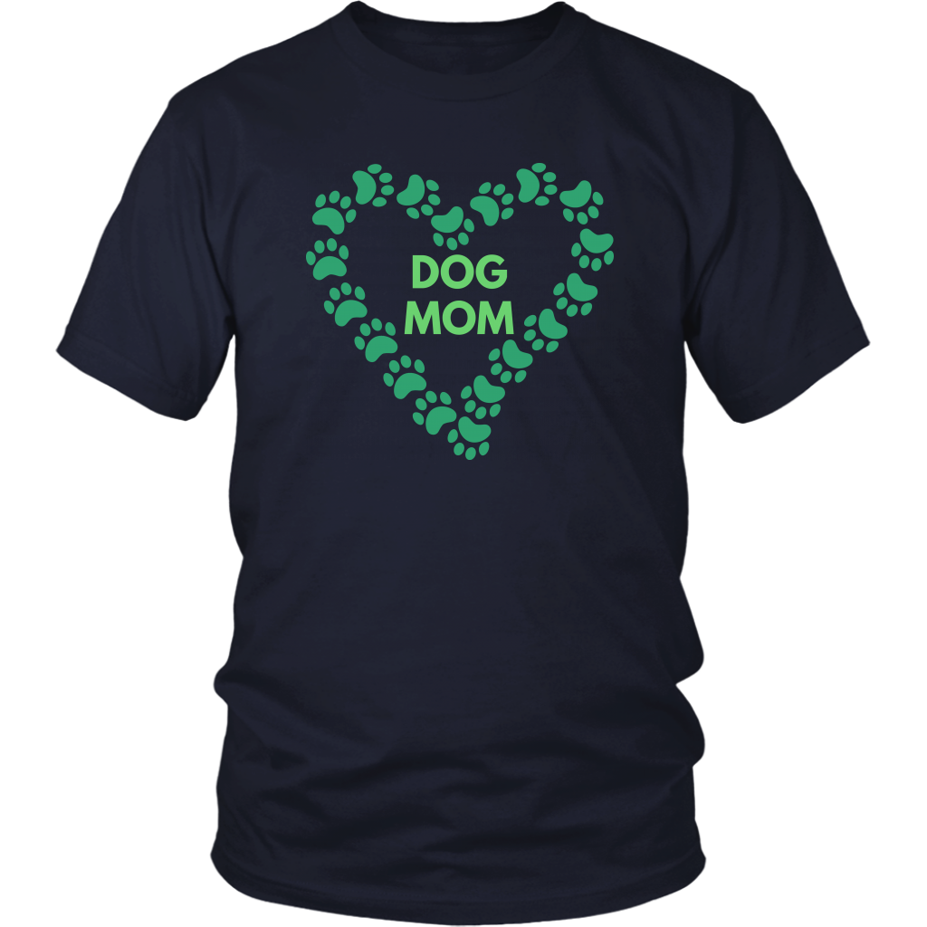 Dog Mom T-shirt  Gift for Dog Mom Her Dog lover gift Custom Funny Graphic Tee