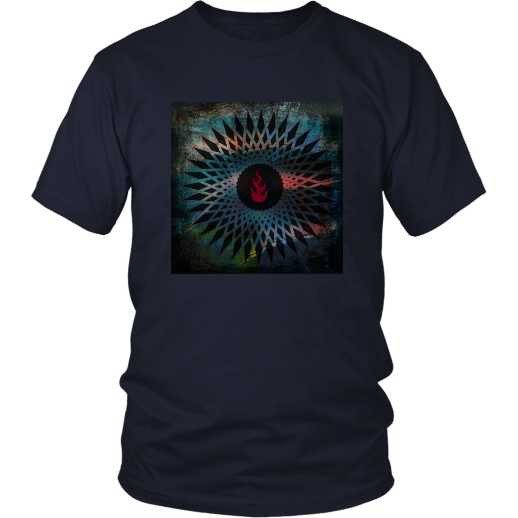 Unisex Graphic tee kaleidoscope design t-shirt