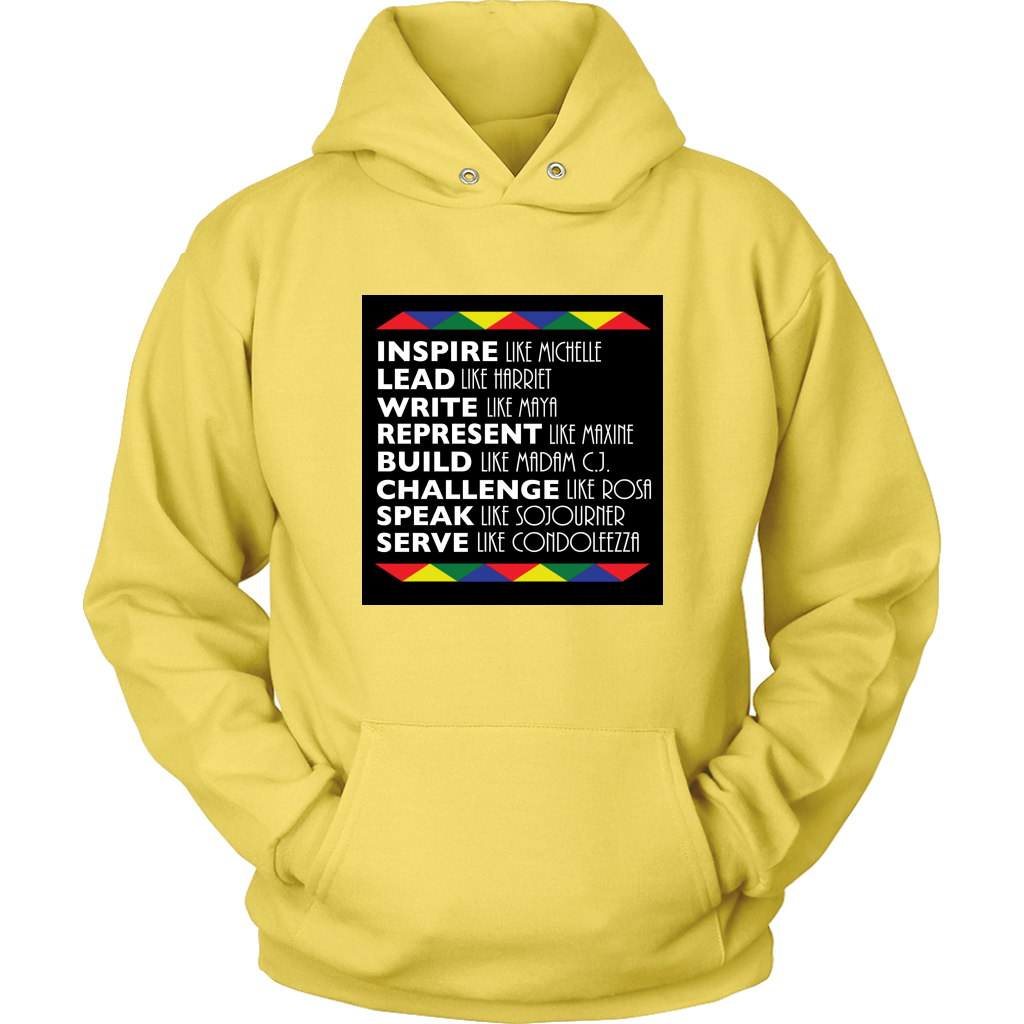 Black History Hoodie-African American History Hoodie-Black leaders women-Custom Hoodies