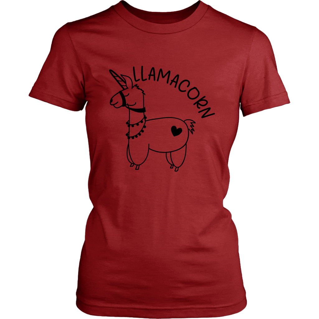 Llamacorn T-shirt for women