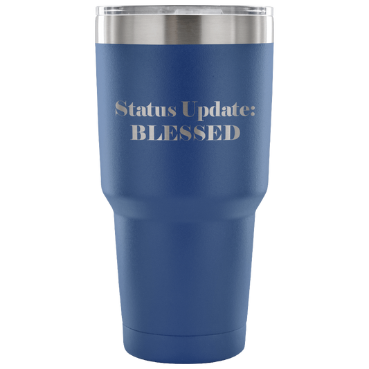 Blessed tumbler travel mug