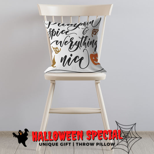 Throw pillows with sayings Fall Halloween Home Decor Housewarming Gift