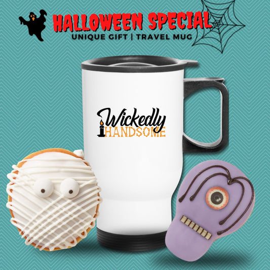 Halloween Travel Mug Travel Coffee Mug Funny Insulated Mug