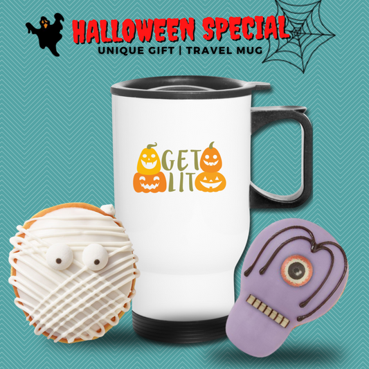 Halloween Travel Mug Funny Coffee Travel Mug Insulated