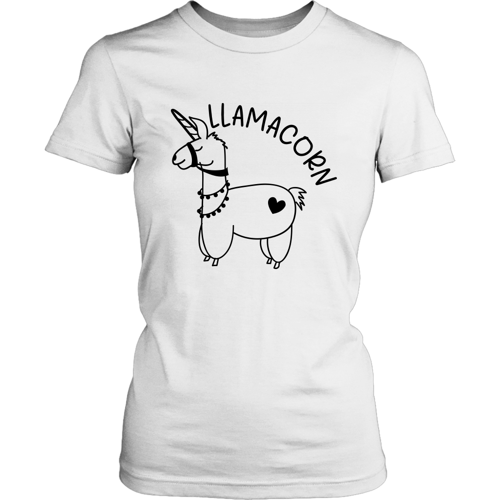 Llamacorn T-shirt for women