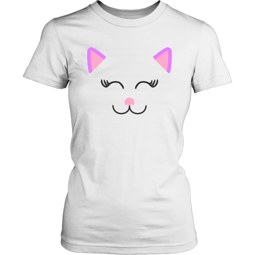 Funny Cat Face T-shirt Custom Shirt