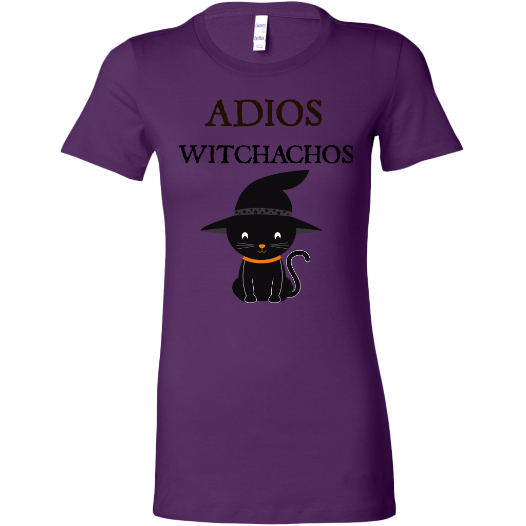 Adios Witchachos Halloween Shirt Cat Shirt Halloween Tee Funny Unique Halloween T-shirt