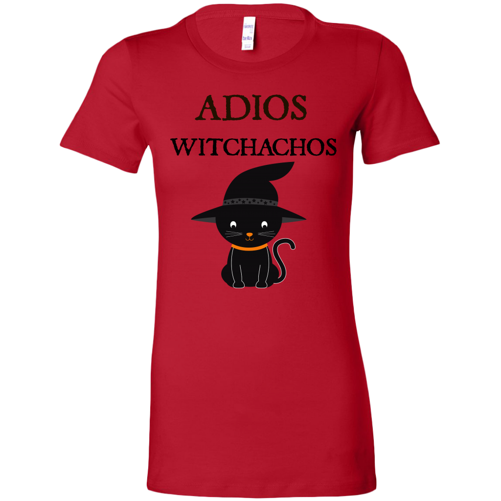 Adios Witchachos Halloween Shirt Cat Shirt Halloween Tee Funny Unique Halloween T-shirt