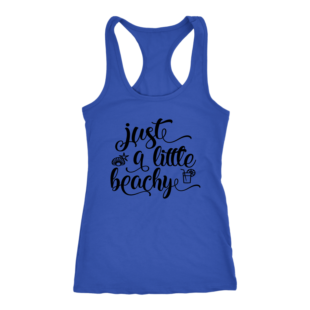 Women's Beach Racer Back  Kelly Tank
