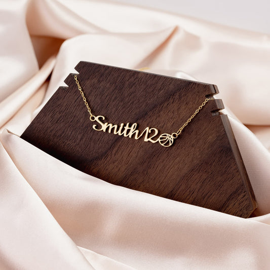 Sports Mom Personalize Necklace Gift for Mom