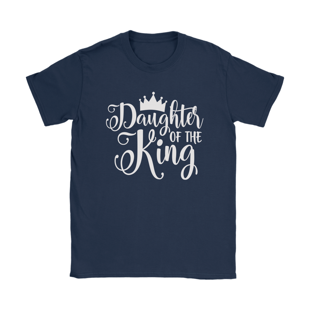Women Christian Shirt, Christian Tee, Daughter of the King, Faith Quotes, Religious Shirt Sayings