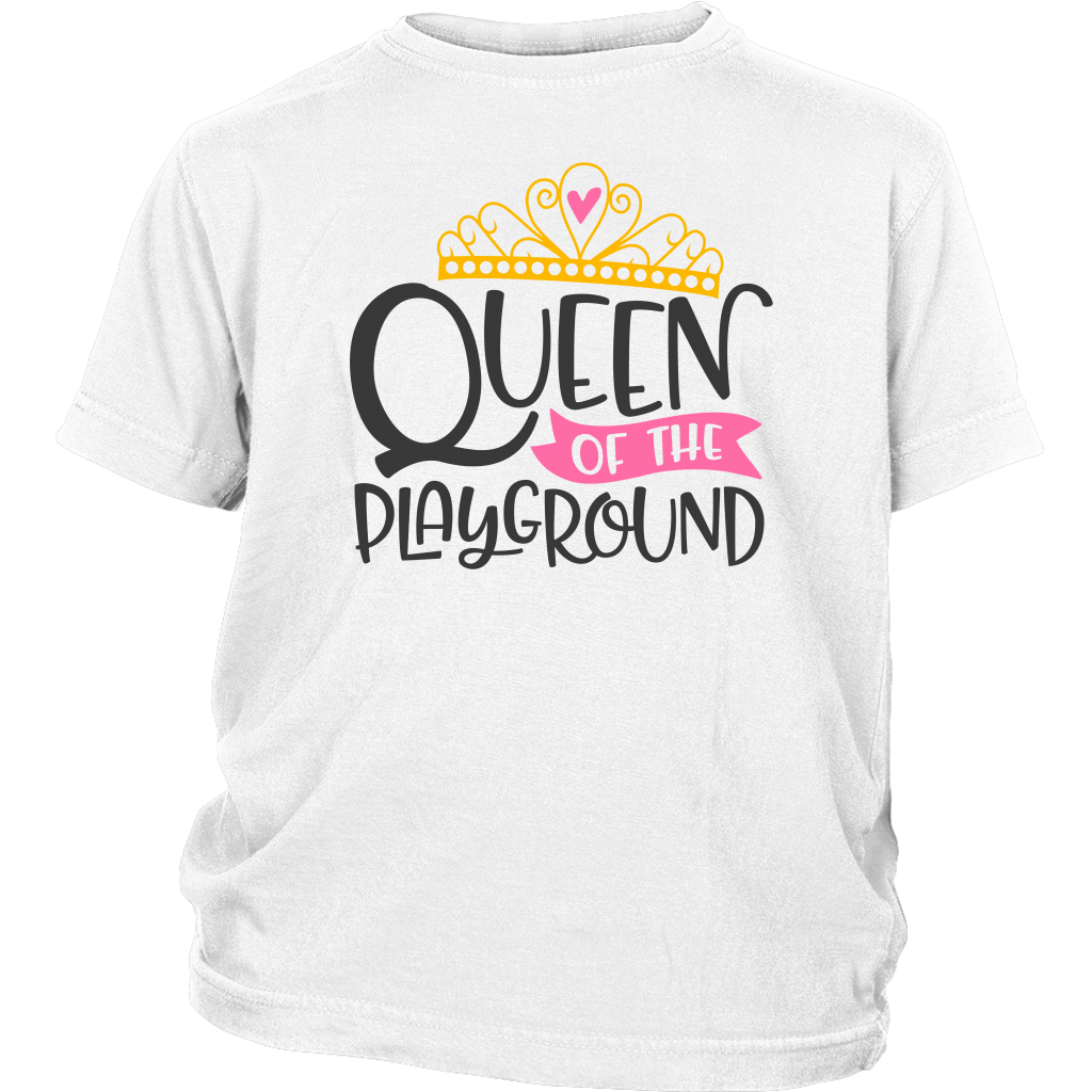 Girls White  back to school cool cotton  t-shirt .