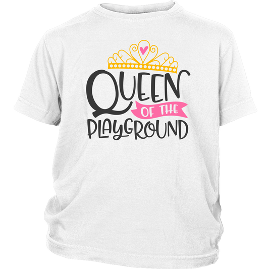 Girls White  back to school cool cotton  t-shirt .