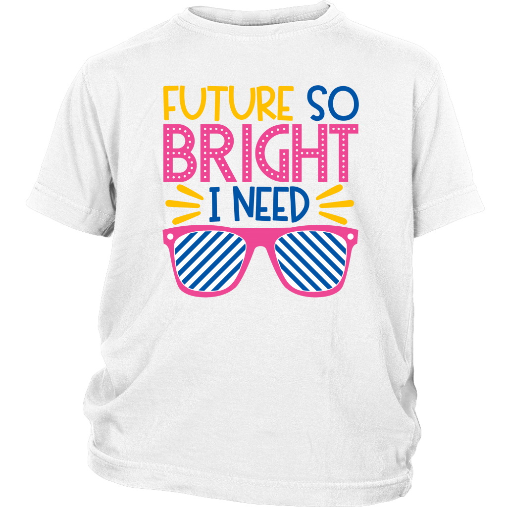  White  Bright T-shirt for girl or boy