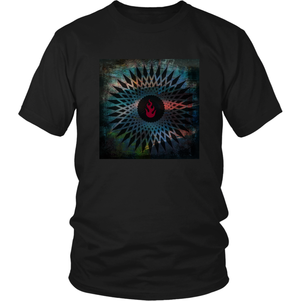 Unisex Geometric kaleidoscope  Graphic T-Shirt