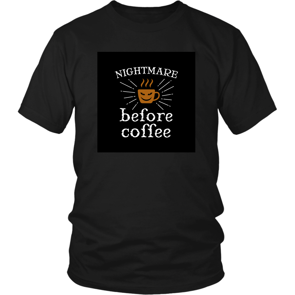 Graphic Tee Shirt Coffee Lover T-Shirt Funny Tshirt With Sayings Women Men