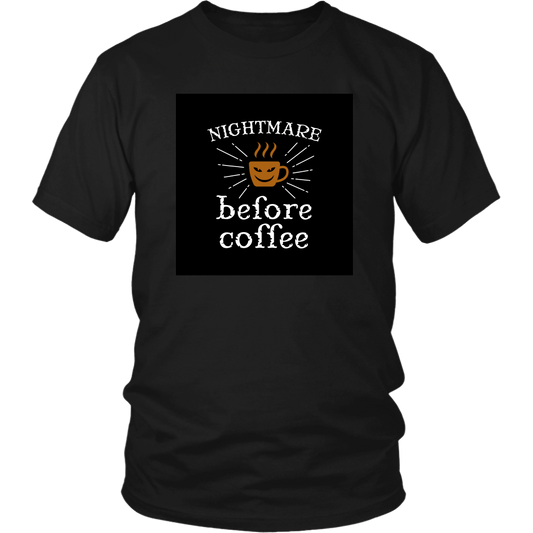 Graphic Tee Shirt Coffee Lover T-Shirt Funny Tshirt With Sayings Women Men