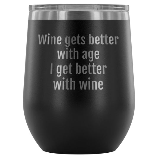 Wine tumblers-stemless-insulated-chic-barware-drinkware-assorted colors-home decor-custom