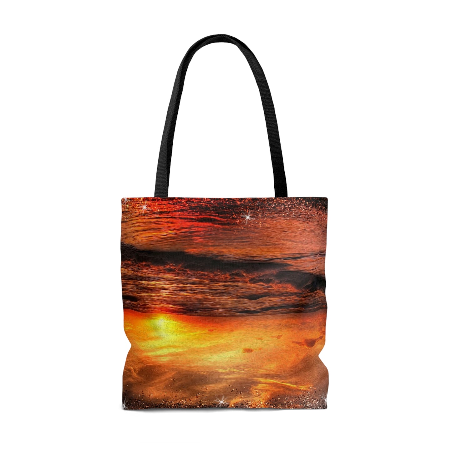 Sunsets Canvas Tote Bag, Beach Bag, Weekender Shoulder Bag, Canvas Tote Bag