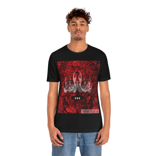 Skull Graphic Tee for Men Women, Gothic Clothing, Fashion, Style, Custom Shirt, Black T-shirt,