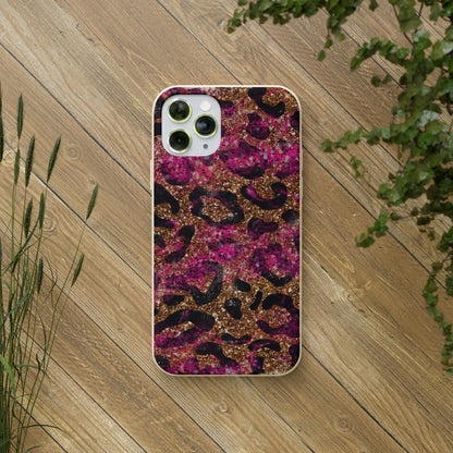 Animal Print Eco-Friendly Biodegradable Phone Case: Protect Your Device & the Planet"