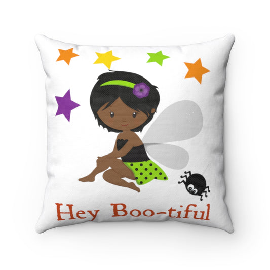 Halloween Throw Pillow For Black Girls, Throw Pillow Covers, Girls Bedding