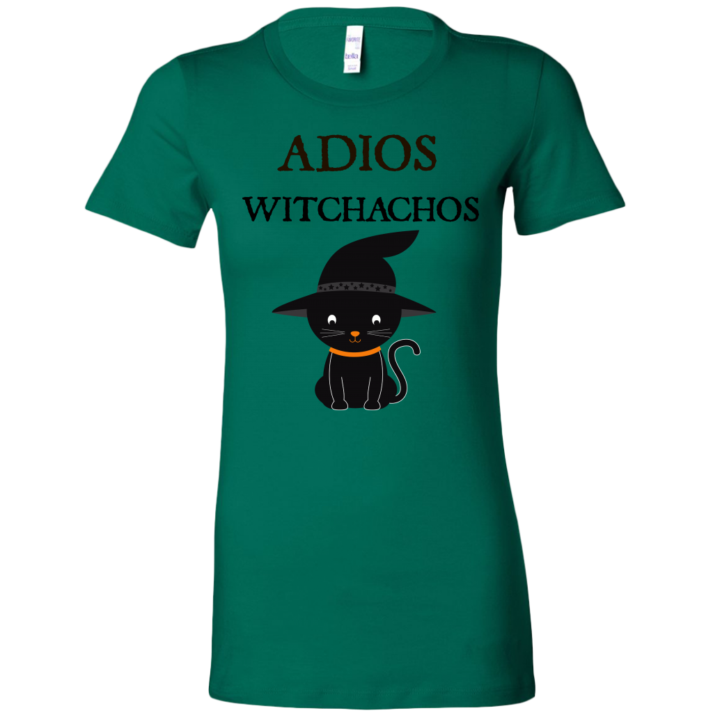 Adios Witchachos Halloween Shirt Cat Shirt Halloween Tee Funny Unique Halloween T-shirt