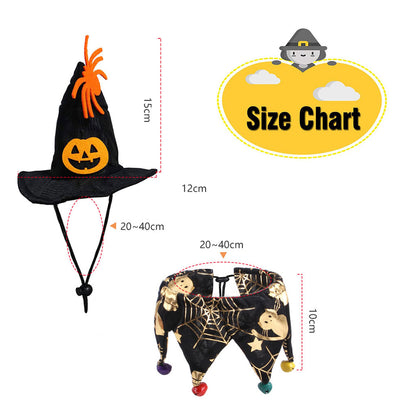 Cat Halloween Costume Pet Cloak Cute Tricky