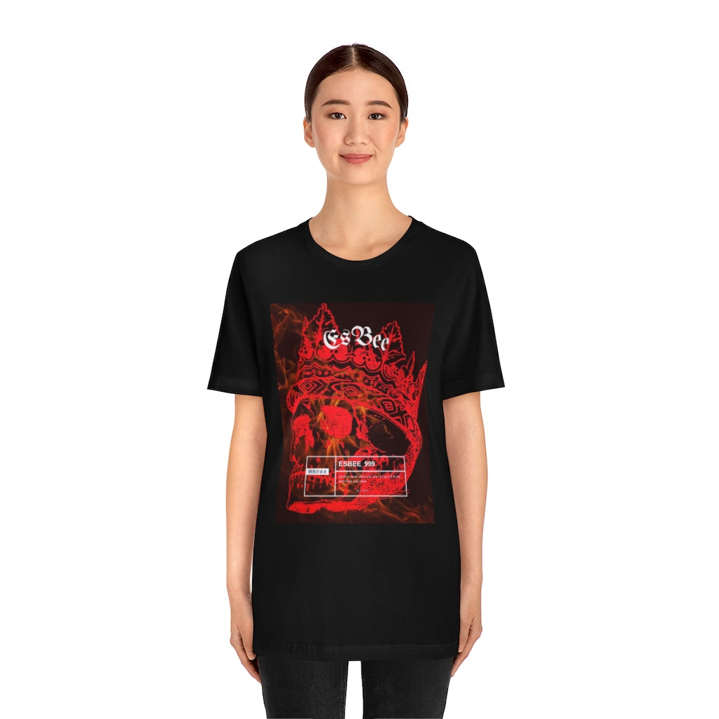 Skull T Shirt, Gothic Shirt, Skeleton Shirt, Men Women, Halloween, Unisex Short Sleeve Tee